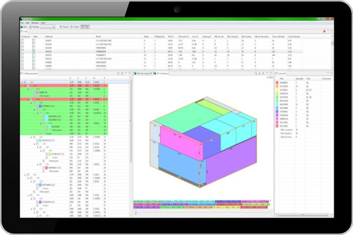 Optimizing cutting of 3D blocks - Vision of experts - Almacam