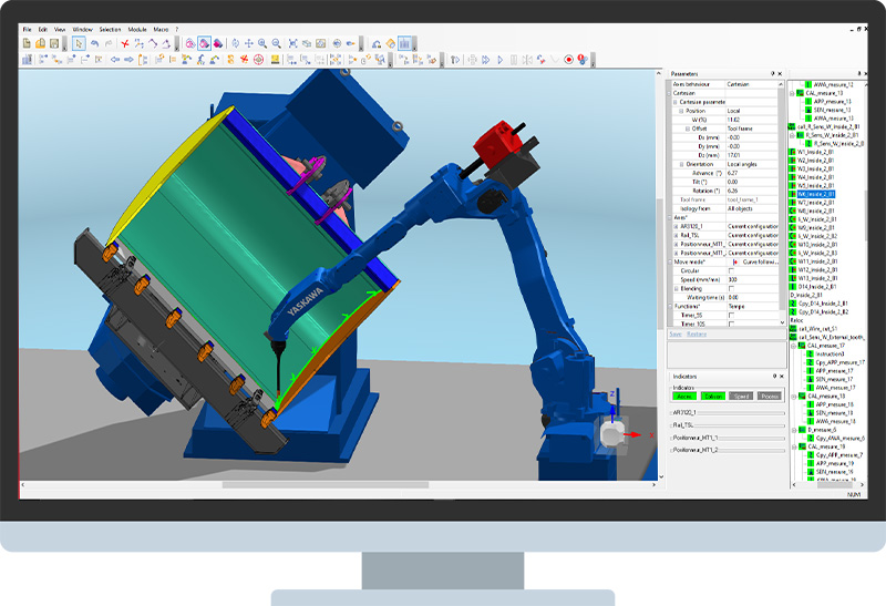 Almacam Weld - Offline programming software for arc-welding robots