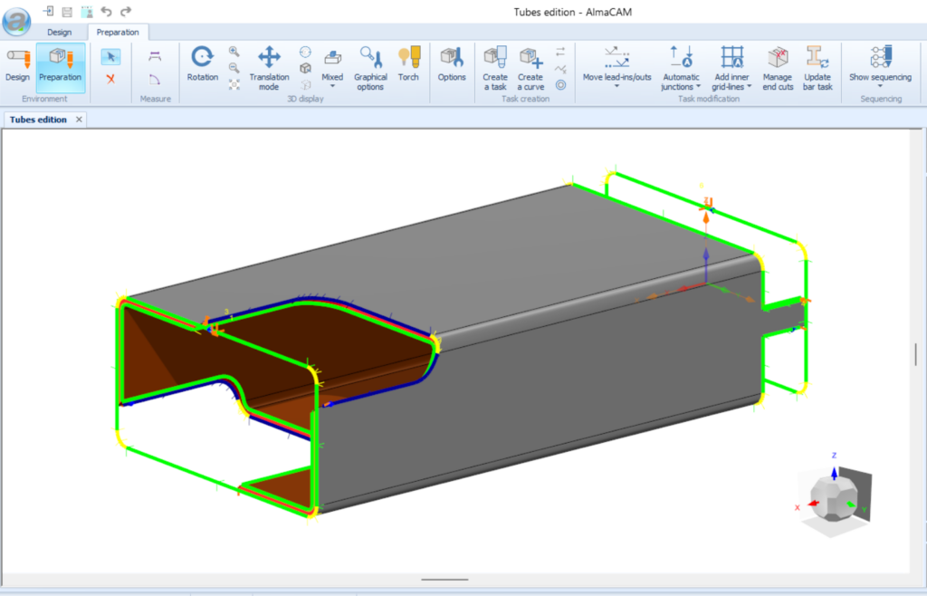 edition of almacam 3D CAD CAM software